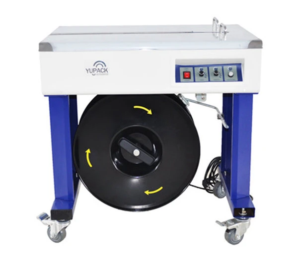 Yupack Latest Semi Automatic Strapping Machine with Double Motor