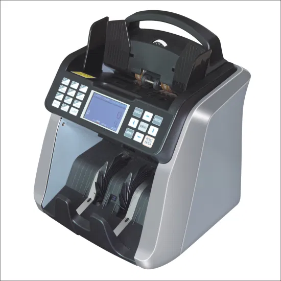 2 Cis Two Pockets TFT Display Value Currency Counter Banknote Counter Money Discriminator Money Counter